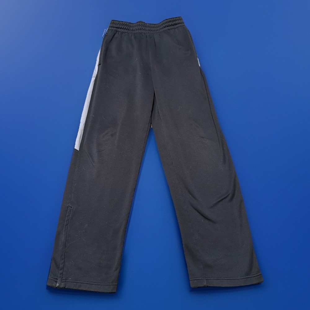 Nike Elite Therma Fit Sweatpants Mens Small Gray Drawstring Fleece Activewear